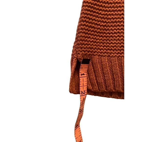 Charlotte Russe Knit Lace Up Sweater Boho Bohemian Everyday Casual - Picture 10 of 12